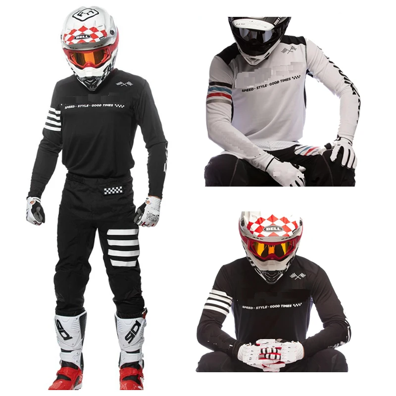 2021 Raven Motocross Gear set  Jersey Set MX Off Road suit atv Dirt Bike Jersey And Pant K