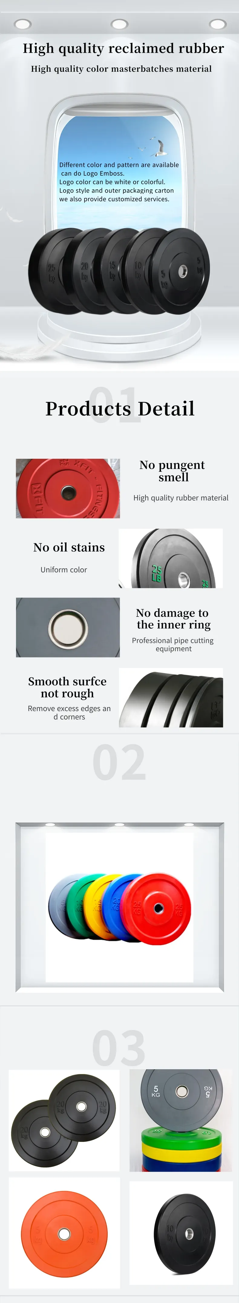 bumper plate details