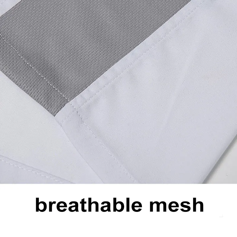 Короткая хлопковая поли черная серая куртка шеф-повара большого размера с рукавом 3/4 для мужчин и женщин в ресторане