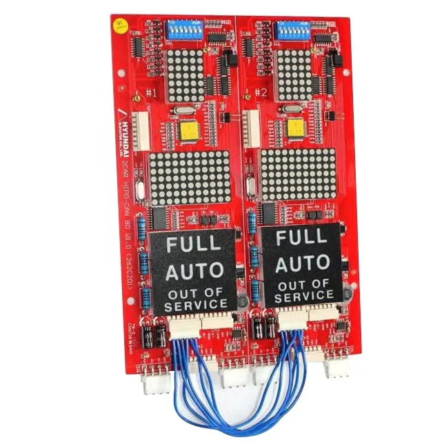 Hyundai elevator display board indicator/2CAR HIPD-CAN BD V1.O(262C201) COP LOP call panel Duplex