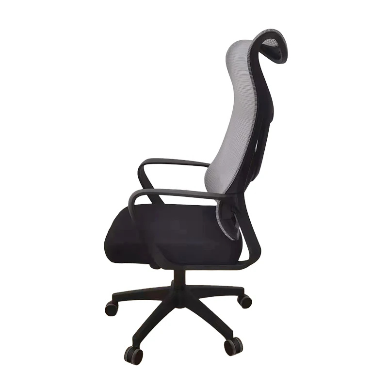 2023 New Design Free Sample Cheap Mesh Chaises Swivel Revolving Guest Manager Office Chair TD-808