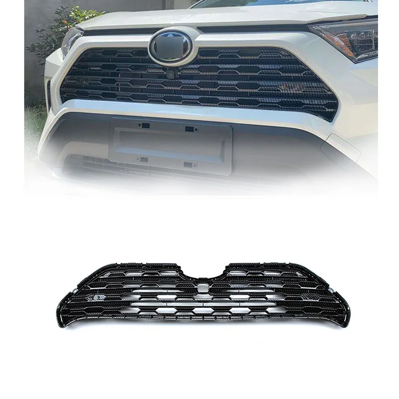 High-Quality Front Radiator Bumper Grille upgrade Car Accessories For Toyota RAV4 2019 2020 2021 2022