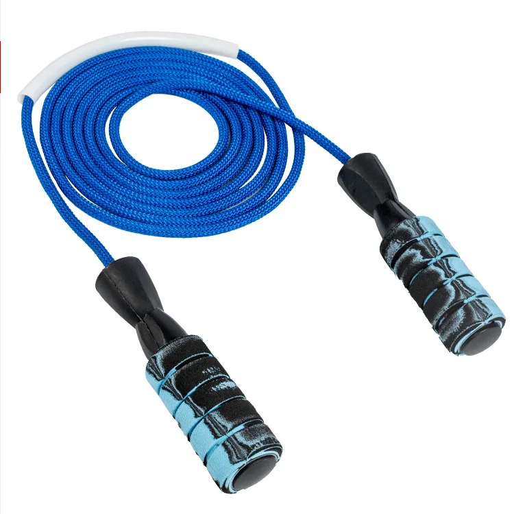 Custom Wholesale Anti-slip Heavy Exercise foam Jump Rope Fitness Training Skipping jump Ropes