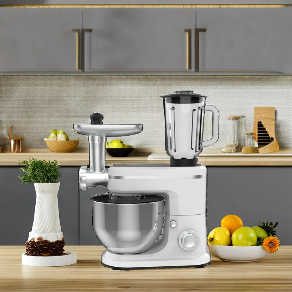 Factory outlet 5L Automatic Bowl Food Mixing Machine Spiral Food Mixer Machine dough Mixer For Bakery