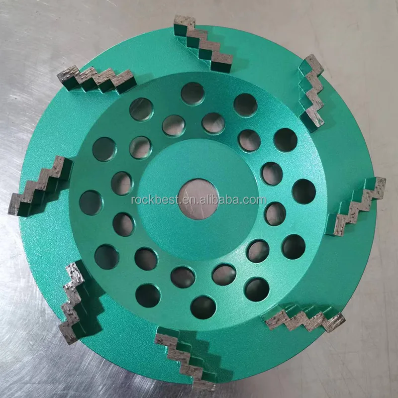 concrete and stone floor diamond grinding wheel