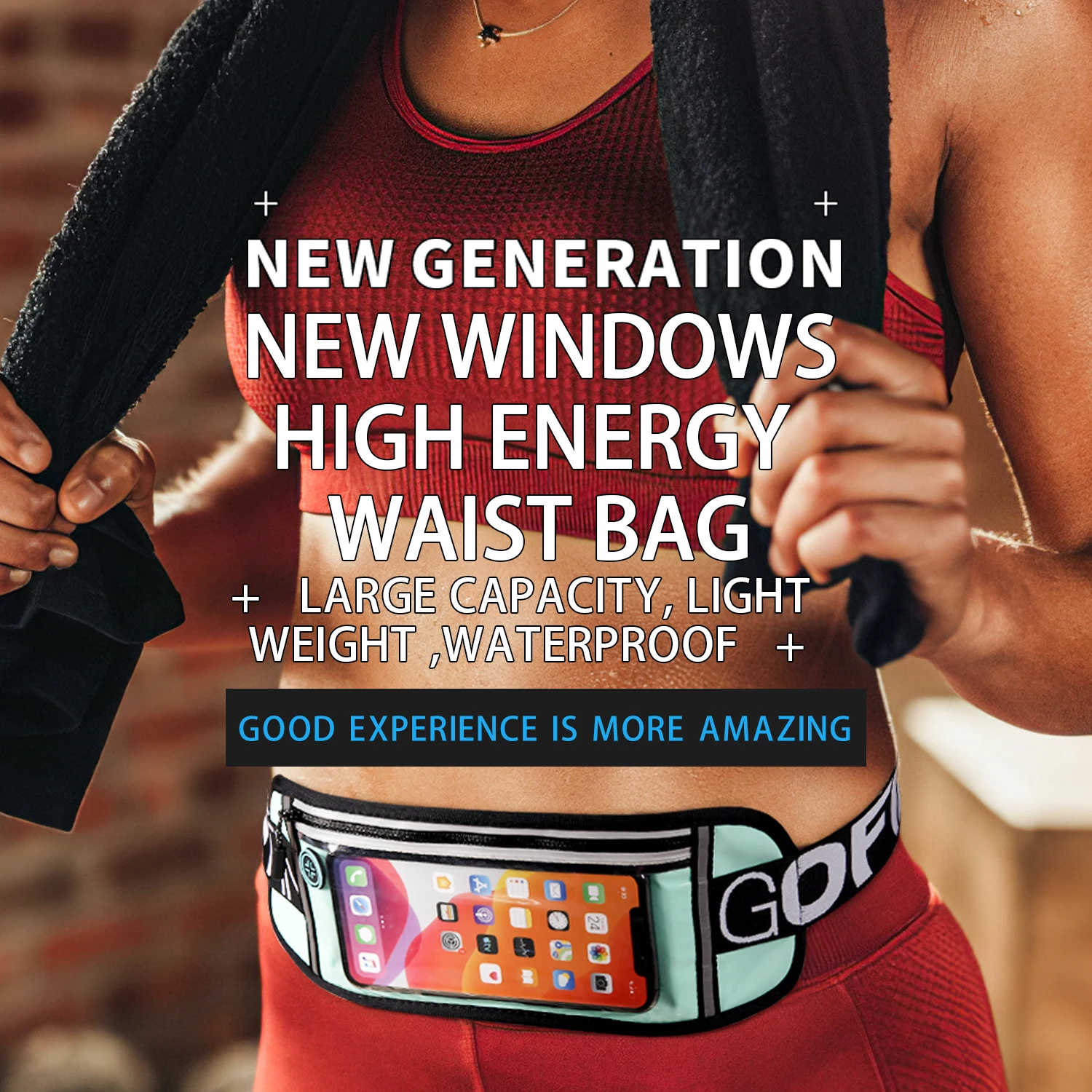 YIPINU ready to ship Fashion outdoor sports Fanny Pack Belt Bag