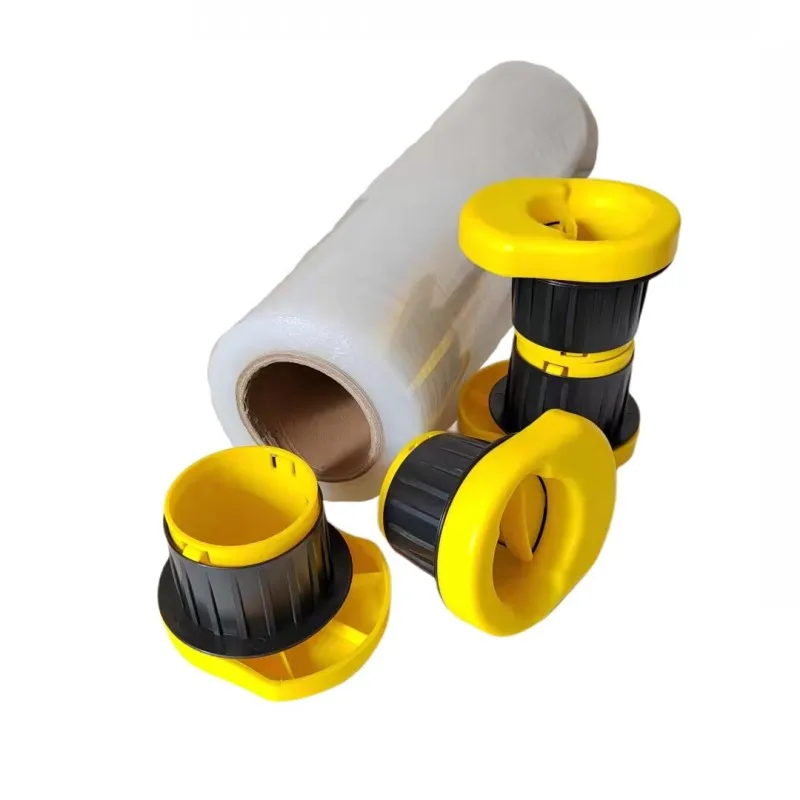 Manual Wrapping Machine Plastic Film Roll Hand Held Tools Stretch Film Dispenser