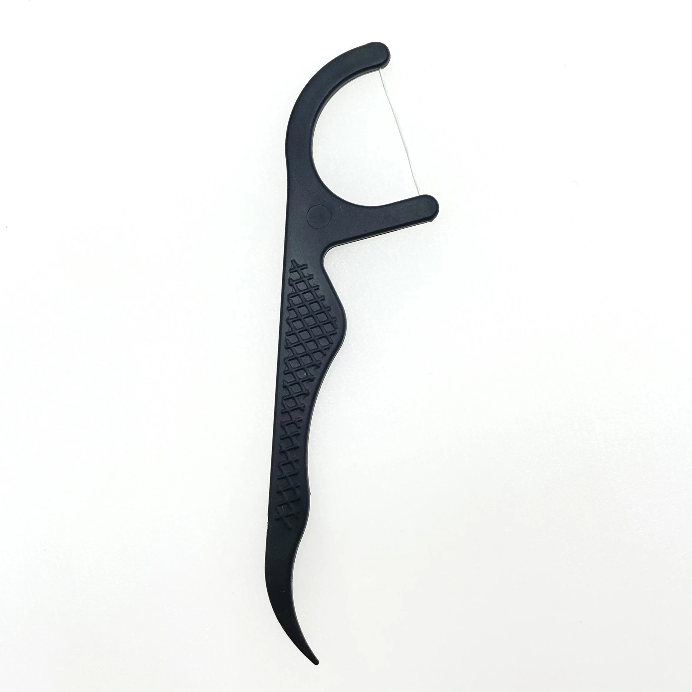 Custom Logo Dental Care Supplies Dental Floss Stick Corn Starch Toothpick Handle Dental Floss Stick