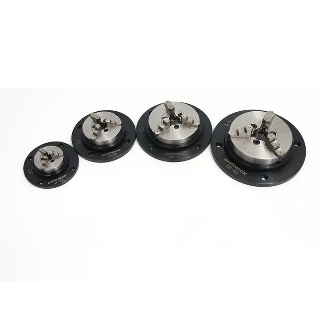 CNC Lathe Chuck 3 Jaw Manual Fixed Detection Available Special for Testing
