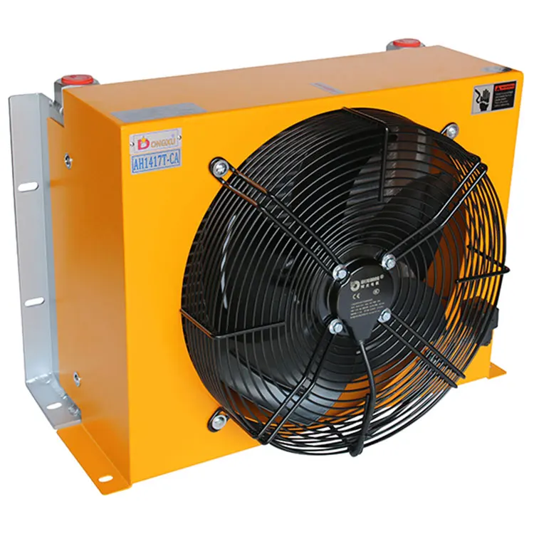 Railway construction machinery  ISO9001 Automatic approved with 24v fan cooler hydraulic oil cooler