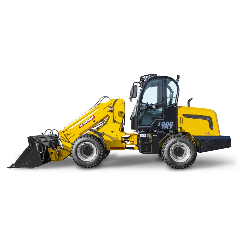 Telescopic loader Mammut brand 1800kg stage V engine  telescopic wheel loader