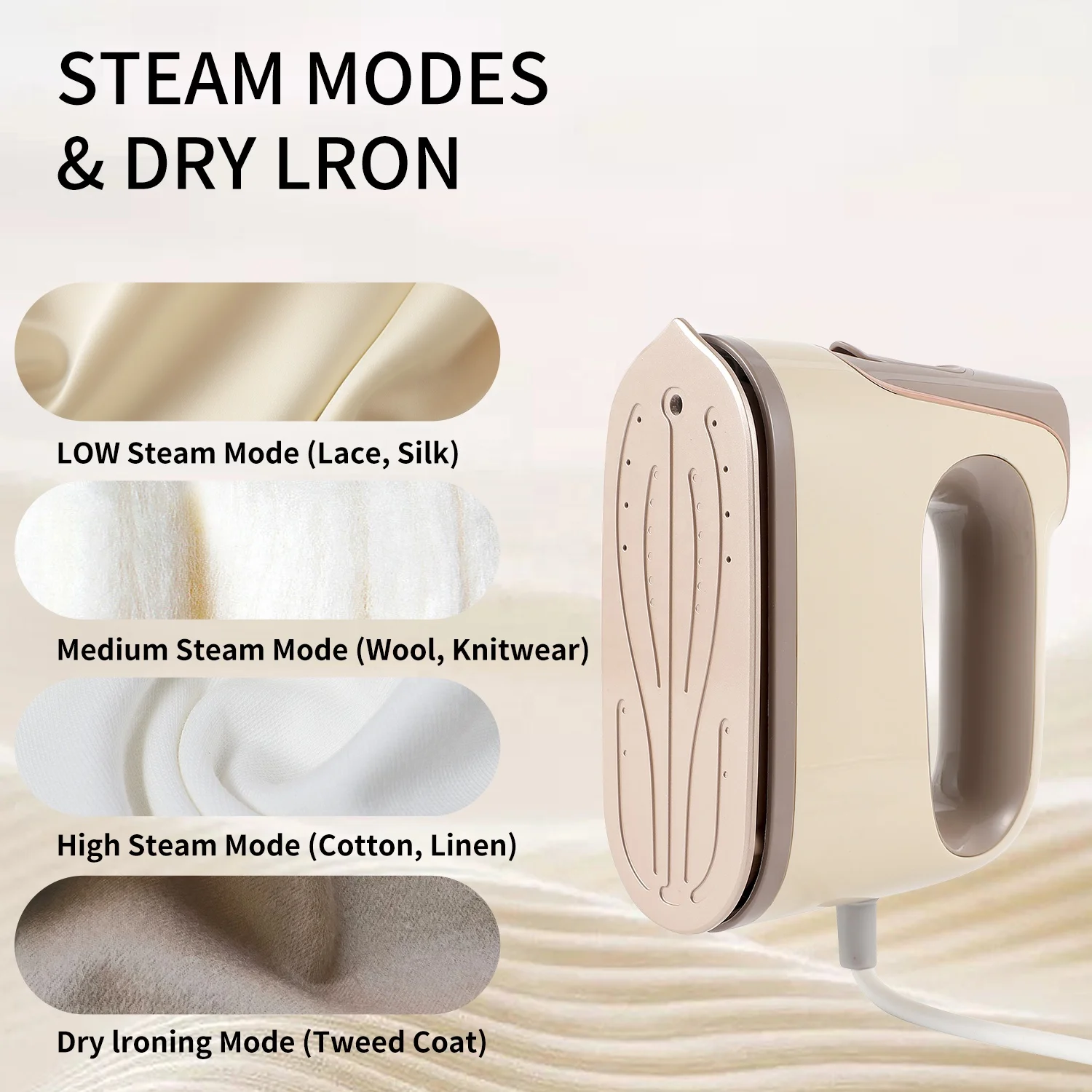 2024 Newest High Quality Mini Portable Travel Electric hanging steam iron