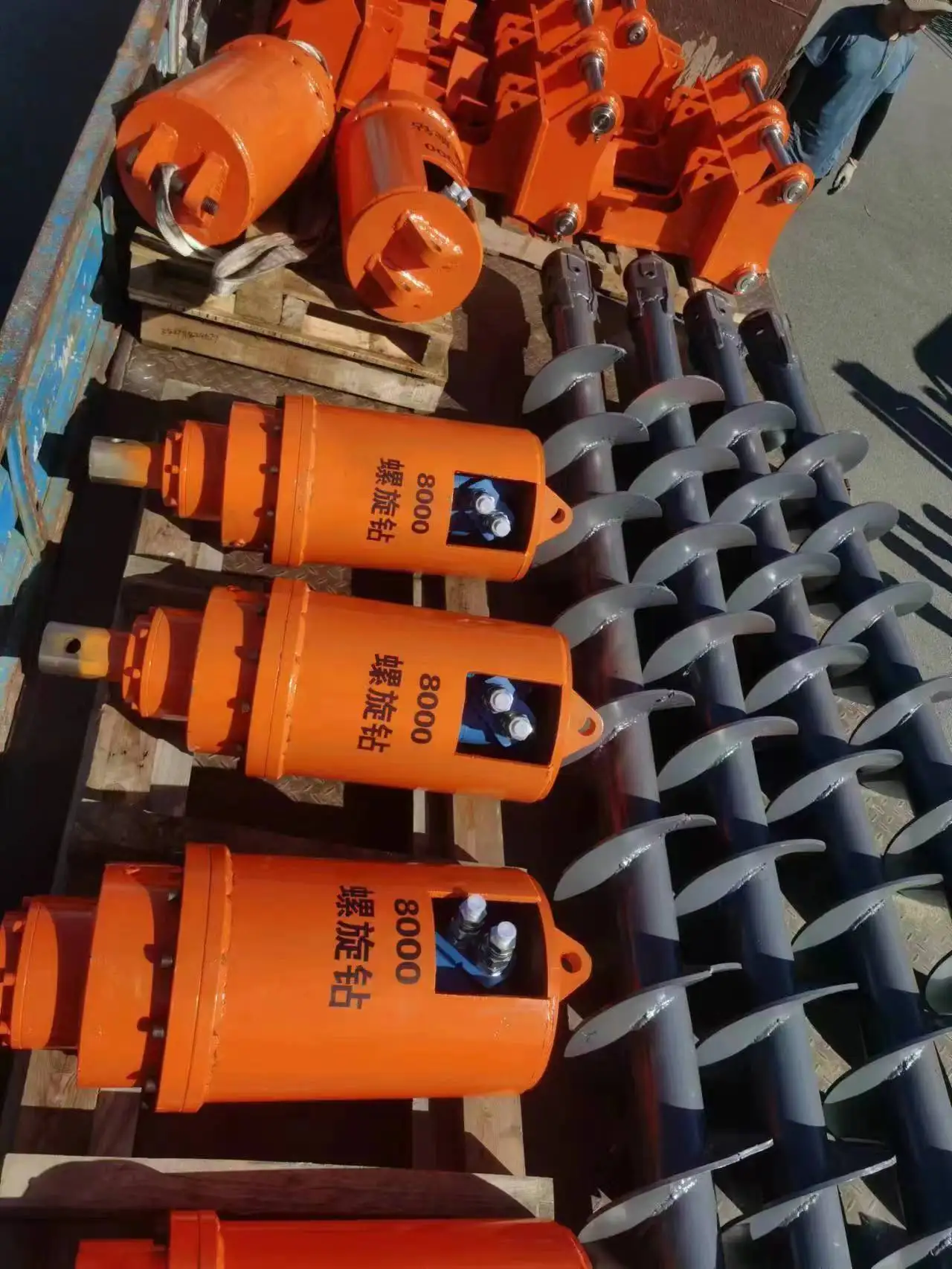 Hard soil drill for earth auger  250mm 300mm 450mm 600mm