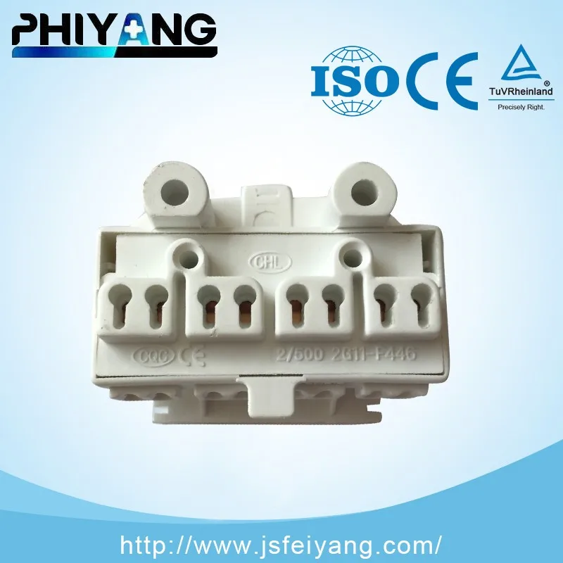 High Quality Lamp Holder G13/G5/G10Q/2G7/G23/2G11/2GX13  Socket Base Ceramic plastic lamp holder