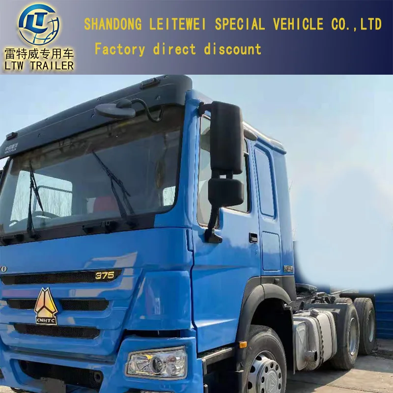 Sinotruk HOWO Brand New and Used HOWO Euro 2 371HP 420HP 6X4 10 Wheels Tractor Truck
