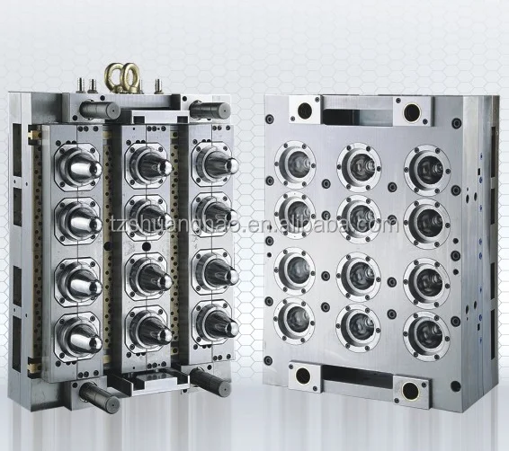 plastic pet preform 750g mold injection molding machine core 48 cavity part manufacture