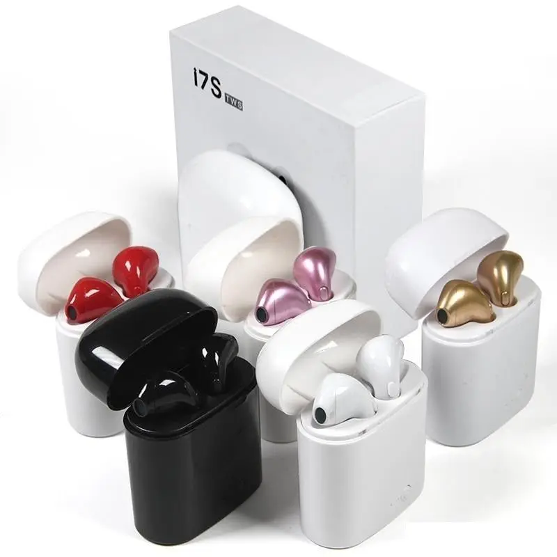 
No MOQ factory direct sell i7s mini wireless earphones earbuds for android IOS 