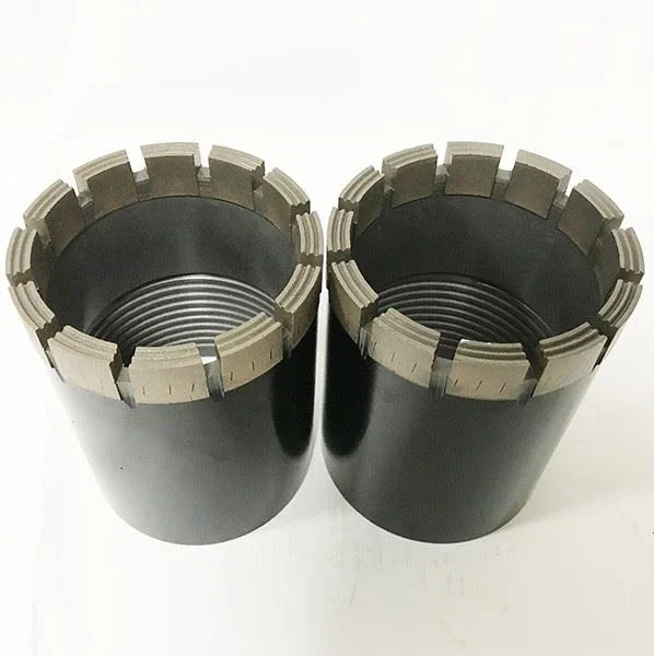HQ casing diamond shoe bit HW HWT impregnated diamond drill bit for core drilling