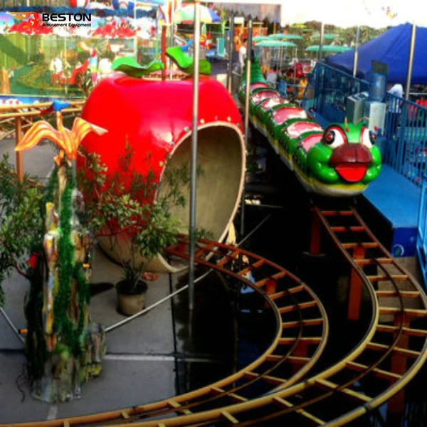 China theme park amusement rides kids mini roller coaster