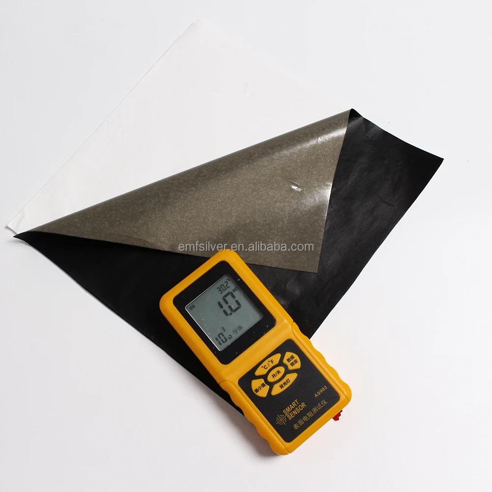 CONDUCTIVE Adhesive Shielding Cloth RFID Wallpaper Copper Fabric Blocking RFID