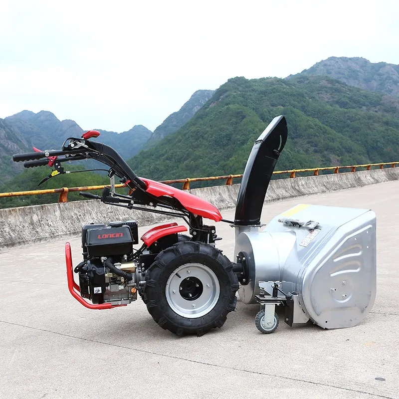 13hp gear drive farm tractor snow blower front mounted snow blower tractor