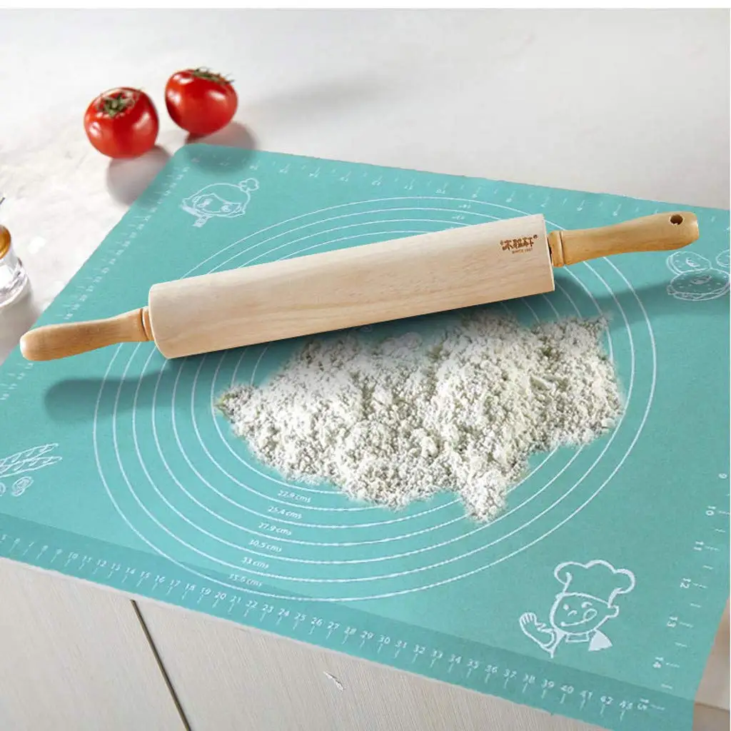 Custom Measurements silicone kneading dough Non-Slip rolling large Pastry baking mat sheet