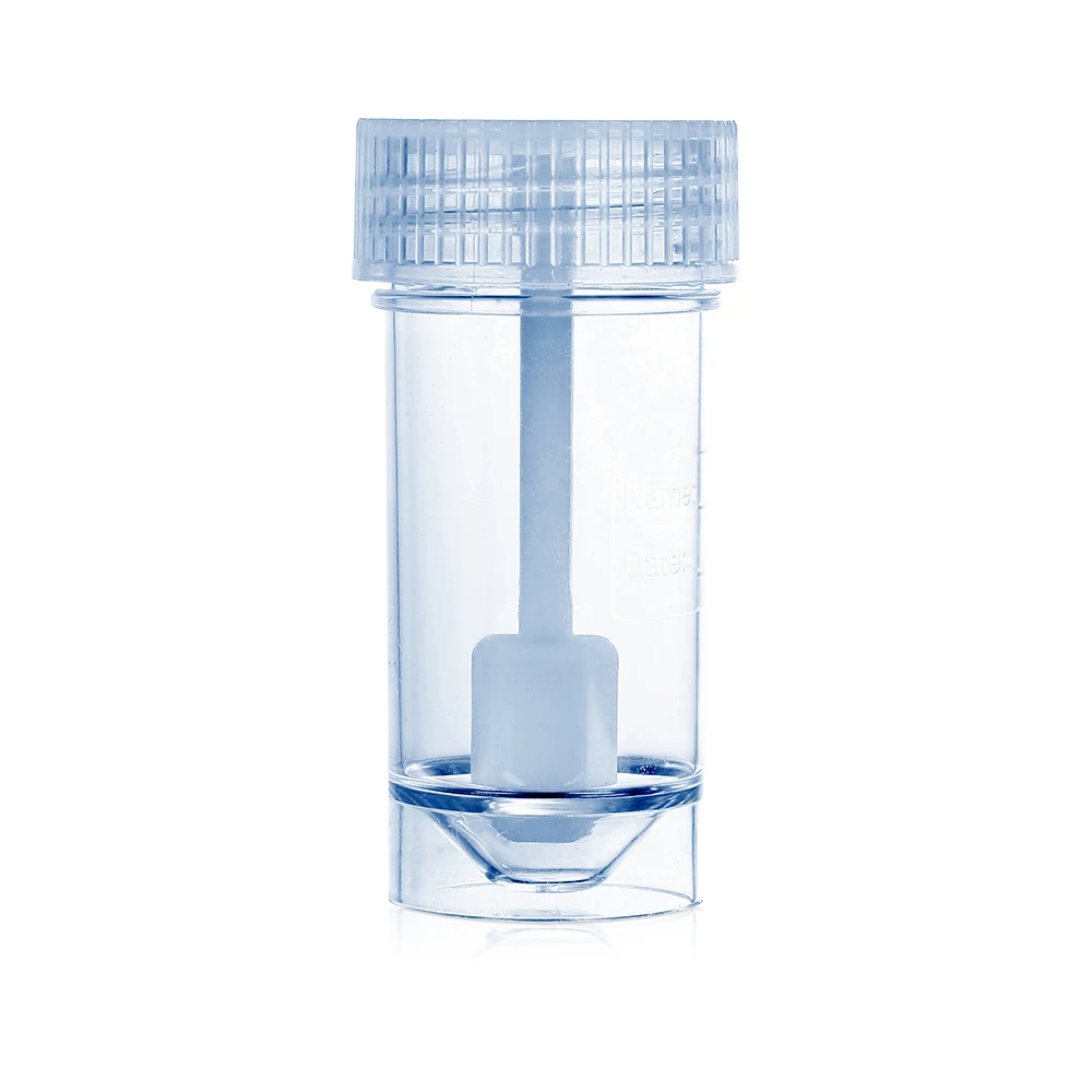 Одноразовый медицинский табурет, контейнер с закручивающейся крышкой и ложкой