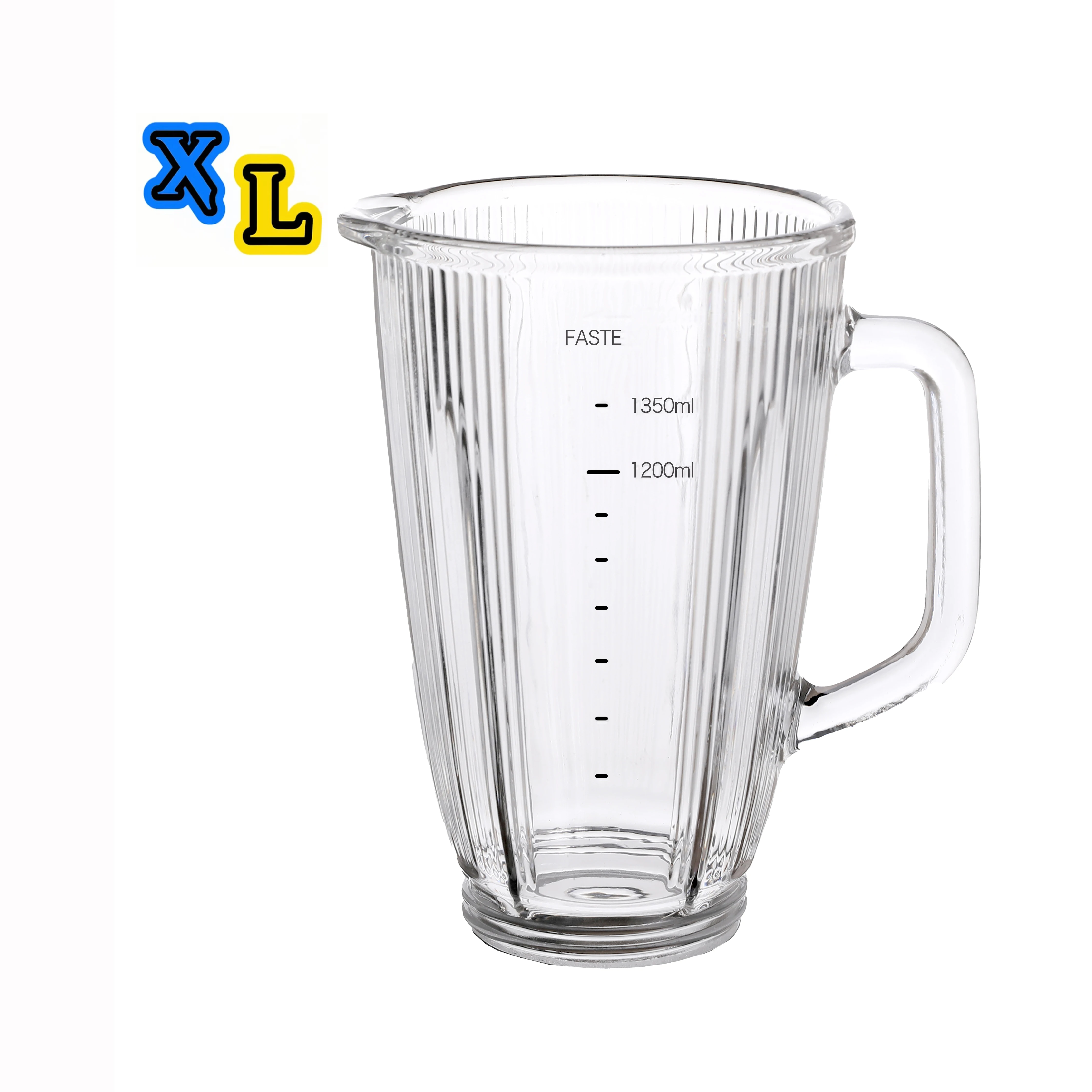 panasoni striped Blender jar 1.7L 100% Factory selling kitchen appliance parts blender cup A11