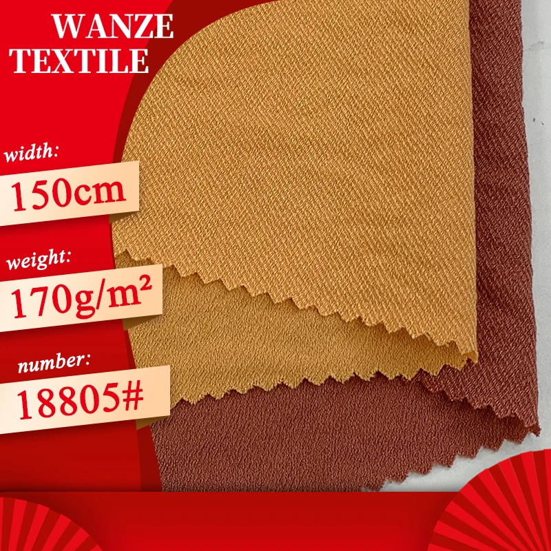 2021 High Quality Blended shirt fabric 170gsm Polyester viscose twill suit fabric wanze