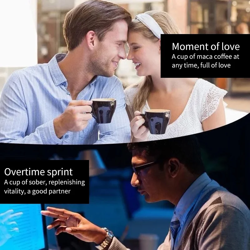 OEM/ODM Best selling Instant Strong Maca Energy Coffee Powder Convenient Extract