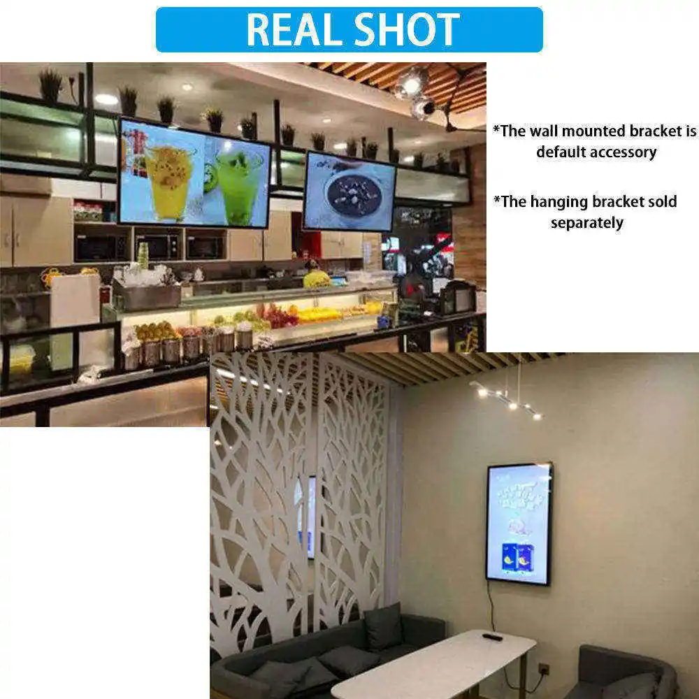 Full HD LED Elevator Digital Poster Capacitive Touchscreen Display for Indoor Retail Store Wayfinding Signage