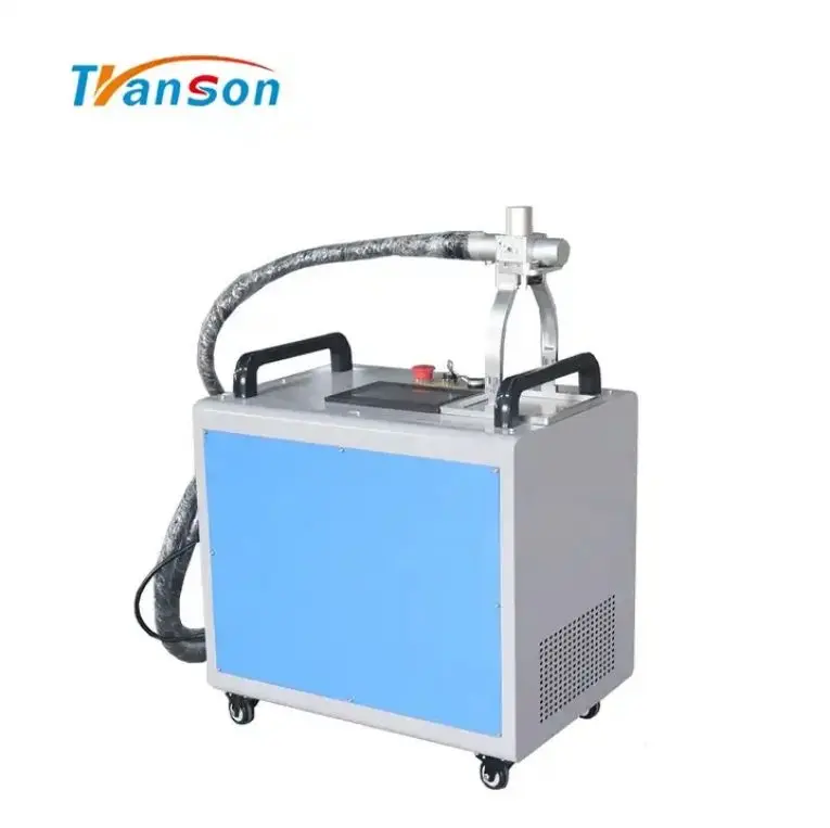 2024 new 300W 500W pulse laser cleaning adhesive layer oxide film does not damage the substrate laser cleaning machine
