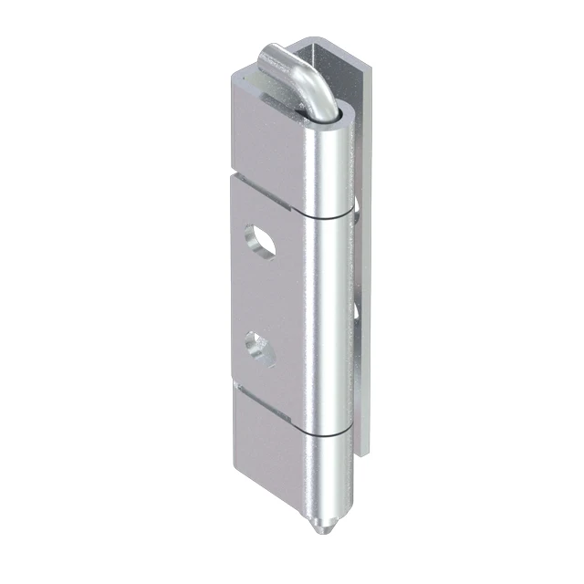 Professional Zinc Alloy 270 Degree Steel Door Concealed Hinge Industrial Hinge with Galvanized Finish Boxed