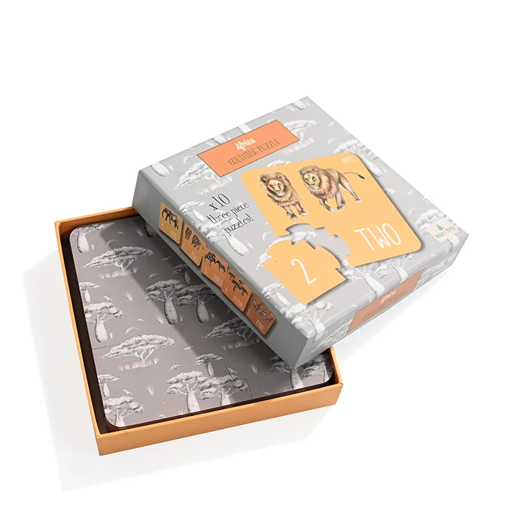 Manufacturer Toddler Math Puzzle English Arabic Numerals Card Game For Kids