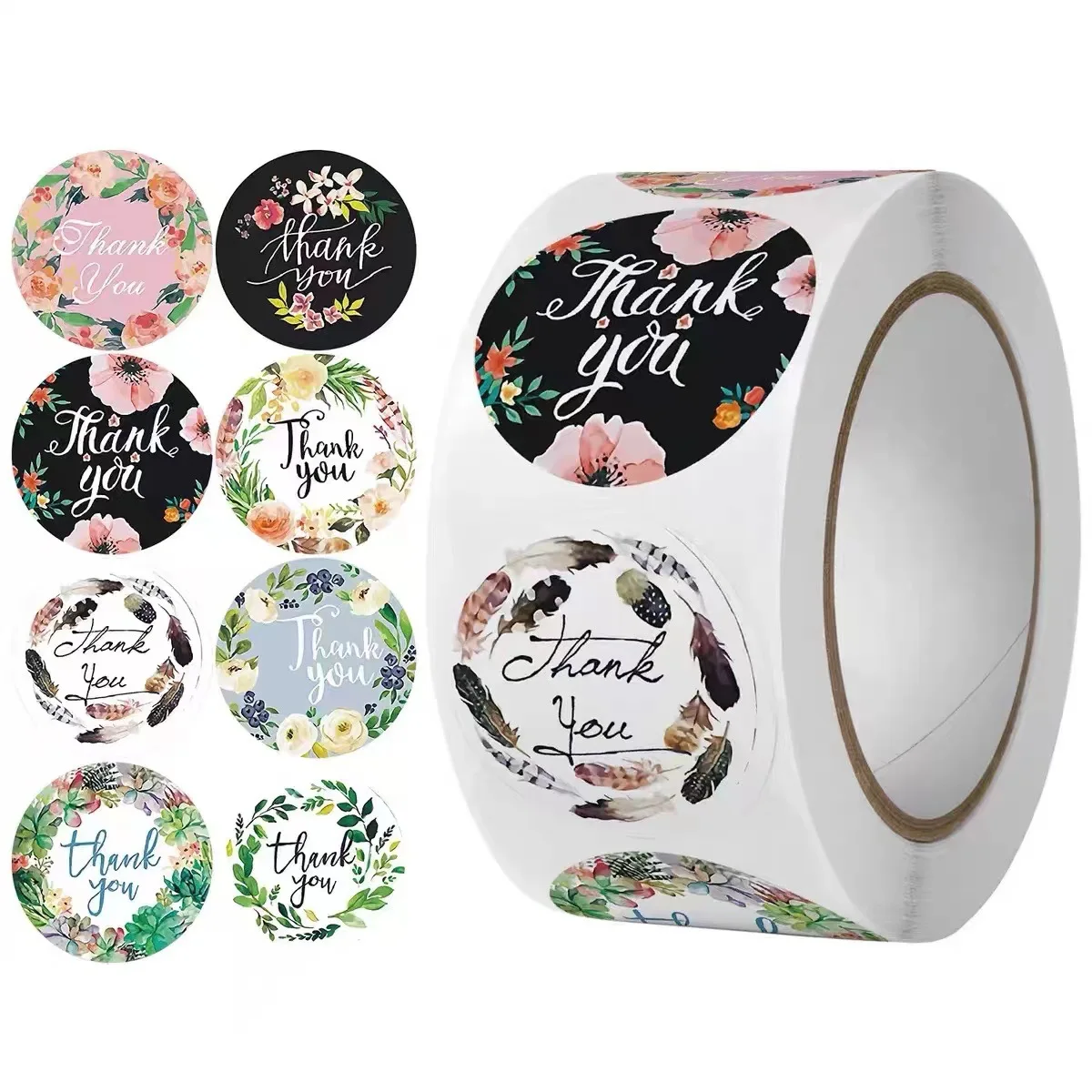 Custom Wholesale Self-Adhesive Stickers Synthetic Paper Label Stickers For Packaging