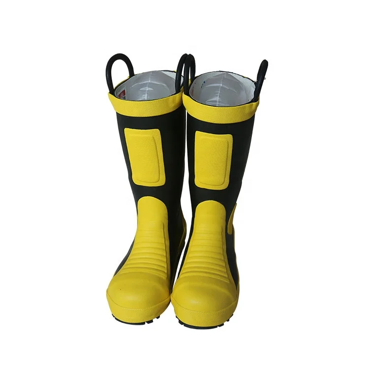 Factory fire emergency safety boots with nice quality