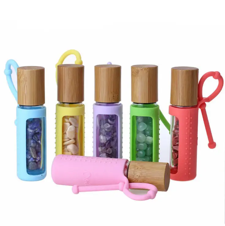 custom Protect cover silicone perfume Protective Glass Bottle sleeves for essential oil 1ml 10ml bottle