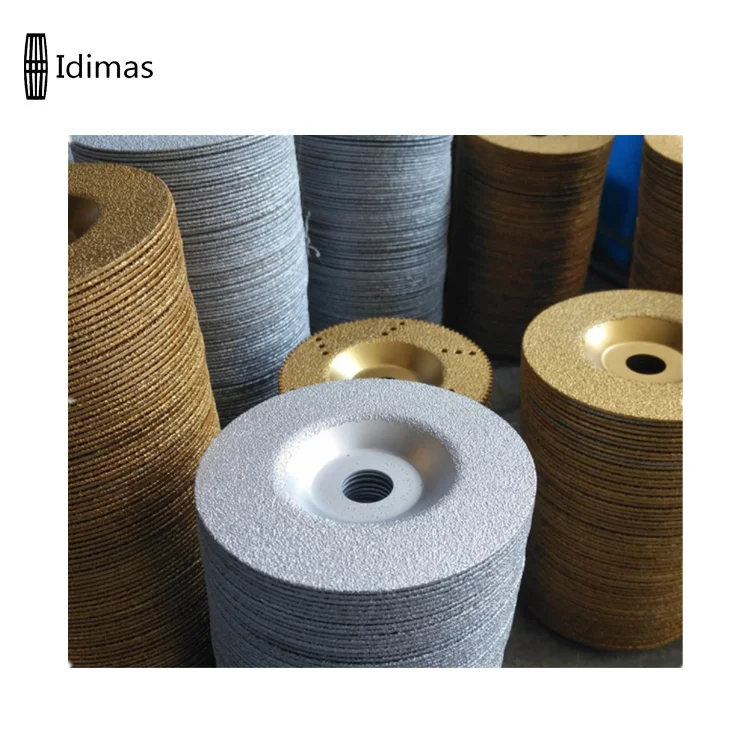 Hot Sell 4 Inch Vacuum Brazed Diamond/Grinding Polishing Wheels Buffing Disc for Wood Floor