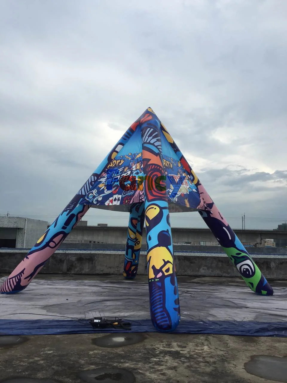 2024 customized advertising commercial exhibition inflatable tent/inflatable gazebo tent/4-6 legs inflatable spider tent