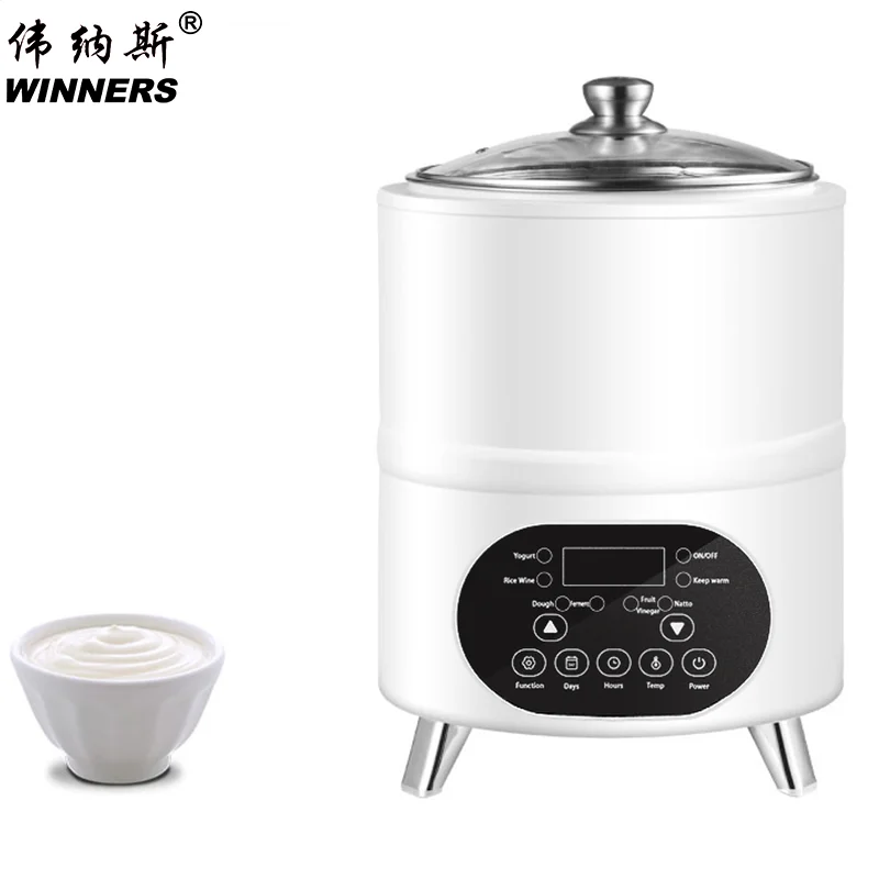 3.5L 8L 12L Stainless Steel Electric Yogurt Maker Smart Time Control Natto Maker Automatic Rice Wine Maker For Home Canteen