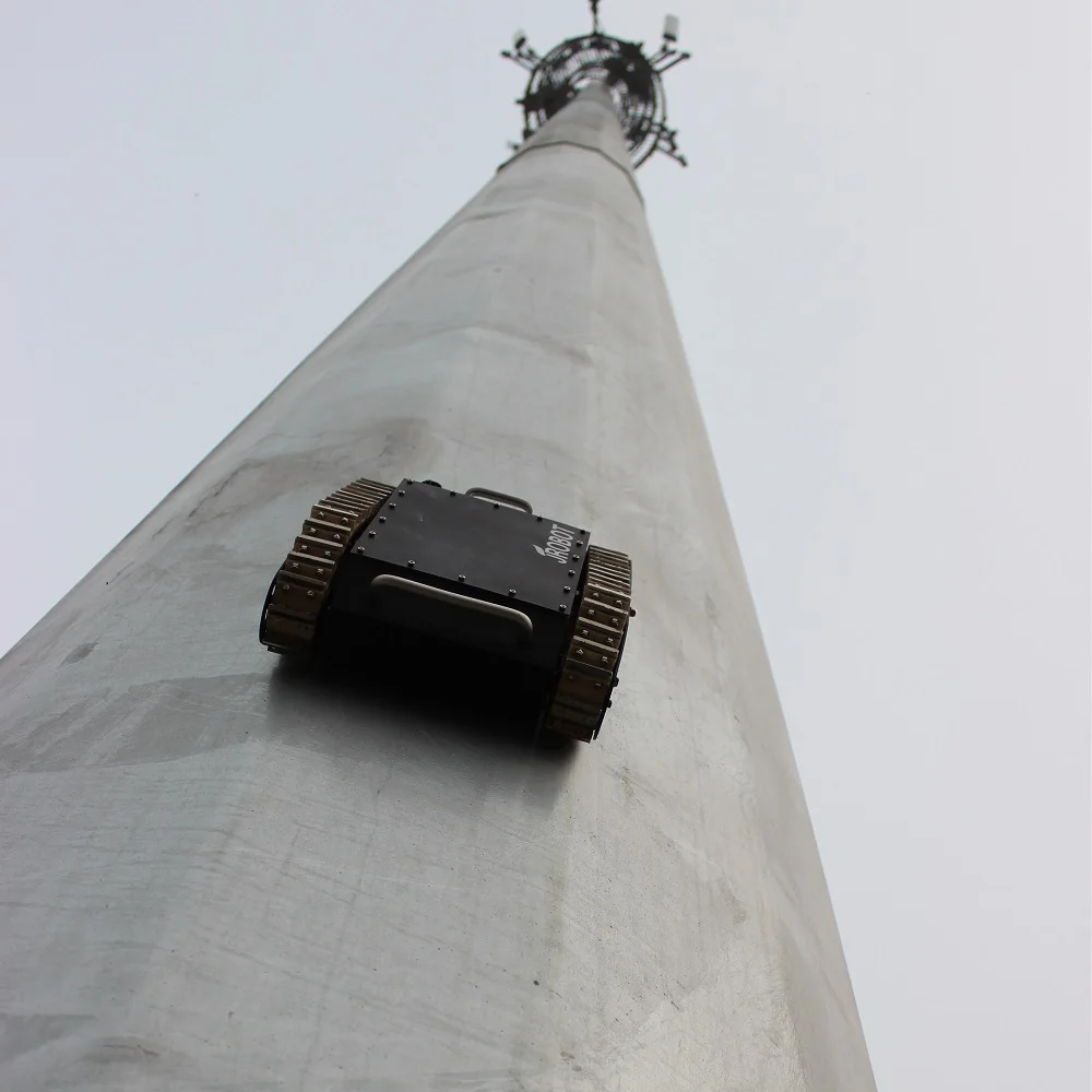 GECKO-MA360A oil tank inspect magnetic wheel vertical climbing robots for industrial inspection