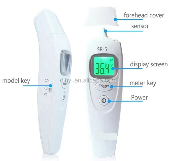 
Digital Non contact infrared forehead thermometer 