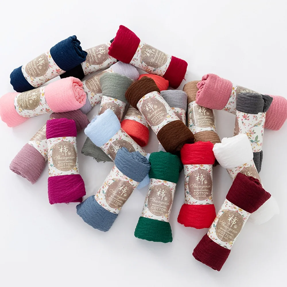 Хит продаж, хлопковые хиджабы, высококачественный легкий мягкий хлопковый хиджаб-шарф