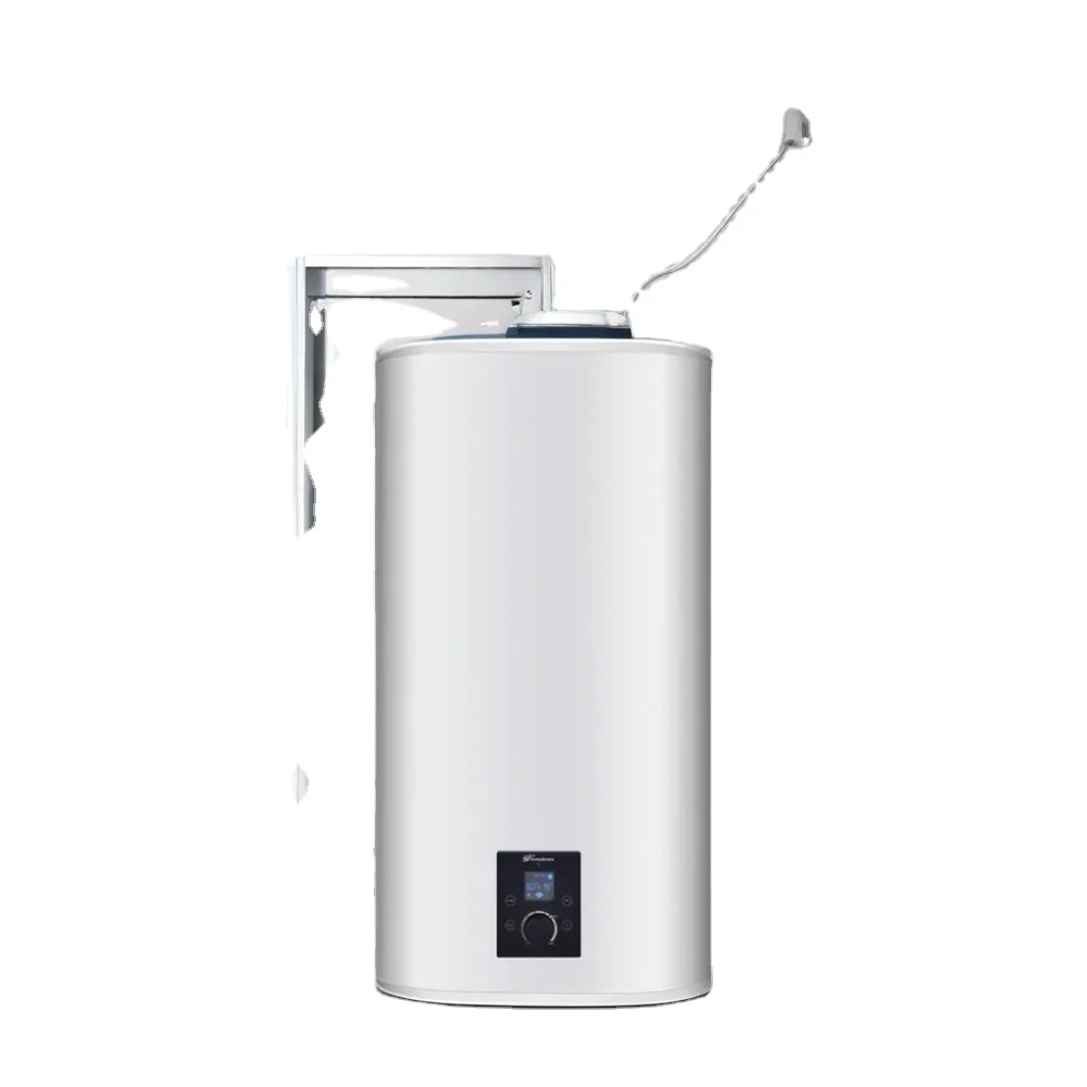 Hot Wholesale Cylinder Electric Storage Water Heater Of The Enamel Tank Have Thermostat