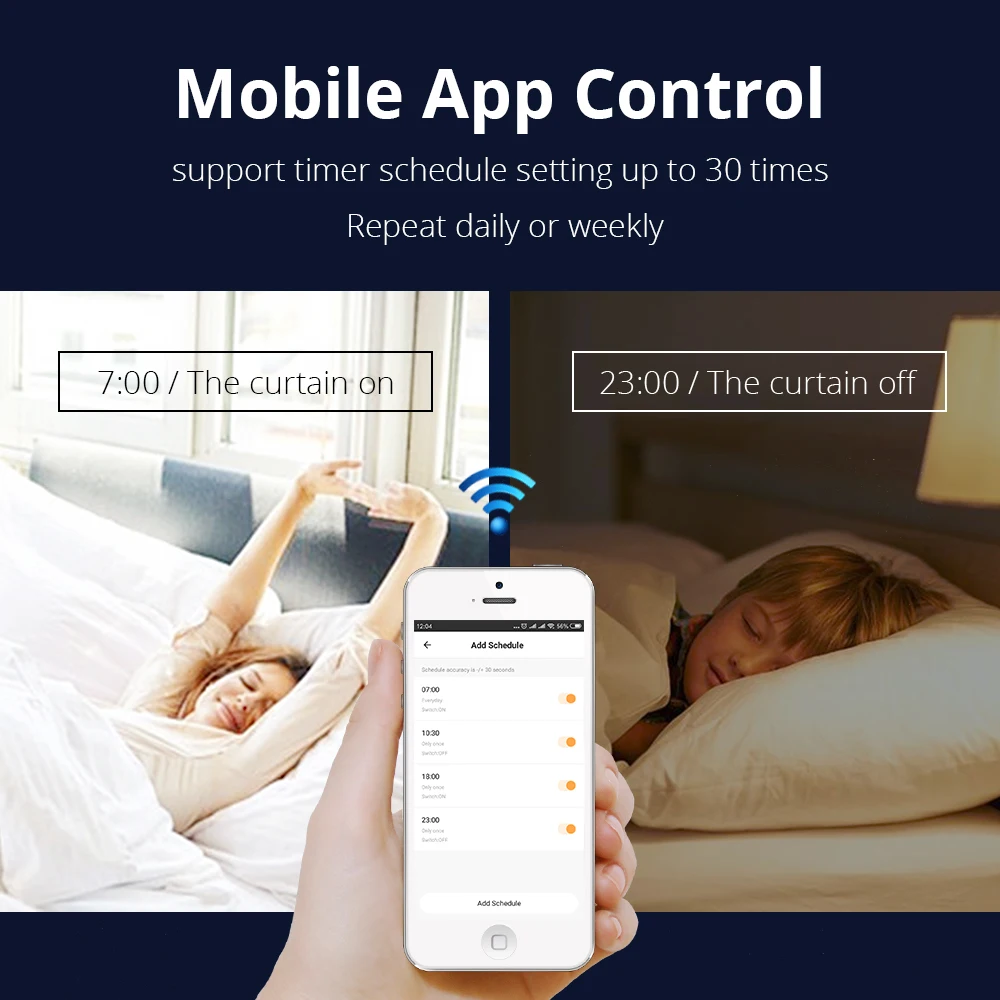 Zemismart Tuya Zigbee Switch with Rail Smart Home Tuya Smart Life APP Alexa Echo Google Home Control Electric Curtain Motor