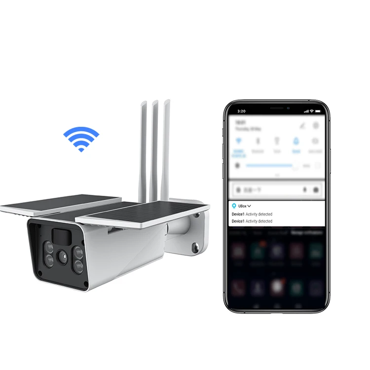 
Home outdoor surveillance cctv ip camera 1080P waterproof hidden wireless 4g solar security camera 