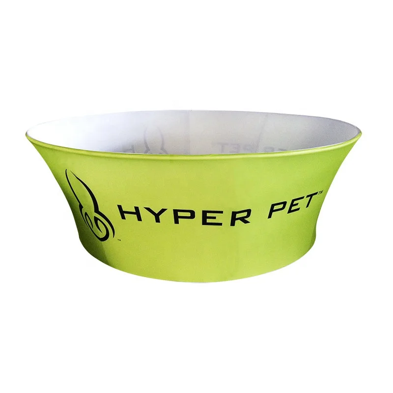 Round Overhead Ceiling Trade Show Sign Sky Circle Hanging Banner