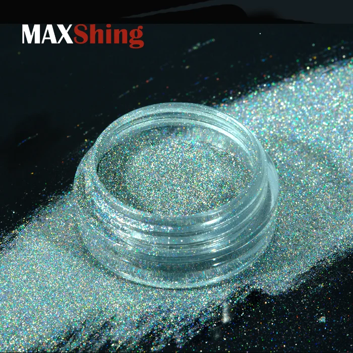 Diamond holographic powder pigment for ink printing resin art nail polish