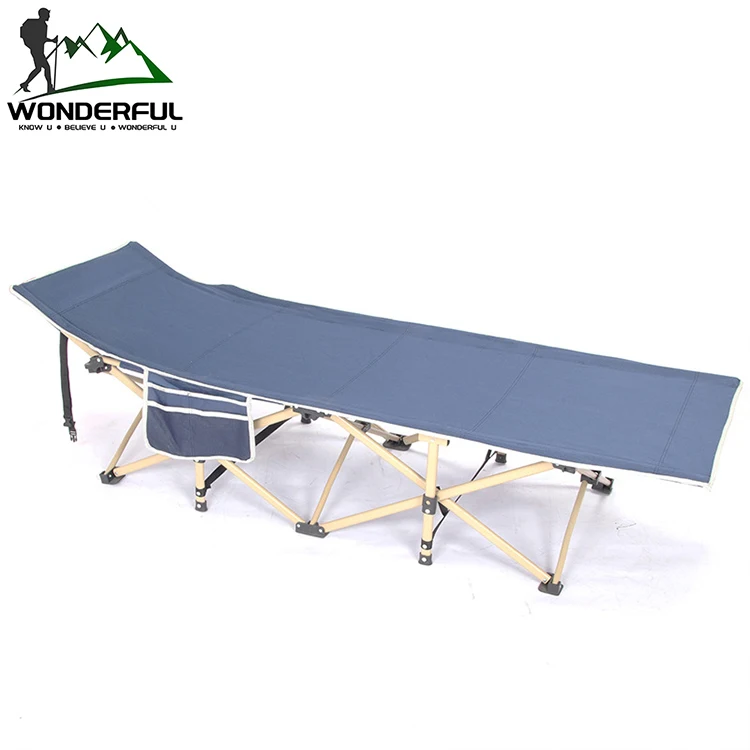 Single Person Portable Oxford Lightweight Indoor Outdoor Camping Sleeping Folding Bed