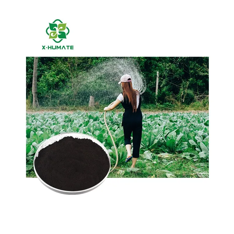 X-humate Leonardite Extract Organic Fertilizer water soluble Humic Acid powder